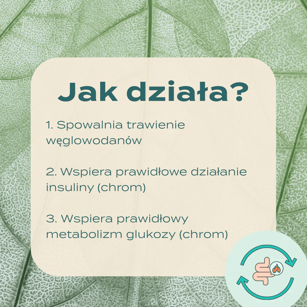 Jak działa Reducose – wsparcie metabolizmu glukozy i ograniczenie skoków cukru
