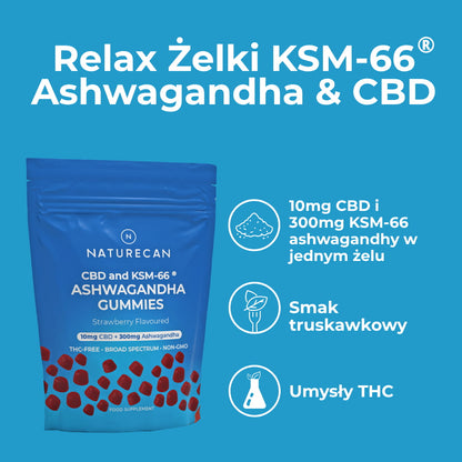 żelki z ashwagandha