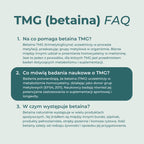 Najczęstsze pytania o betainę TMG – jej działanie, naturalne źródła i badania naukowe.