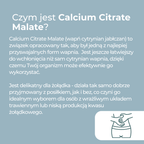 Wyjaśnienie czym jest Calcium Citrate Malate oraz dlaczego jest jedną z najlepiej przyswajalnych form wapnia