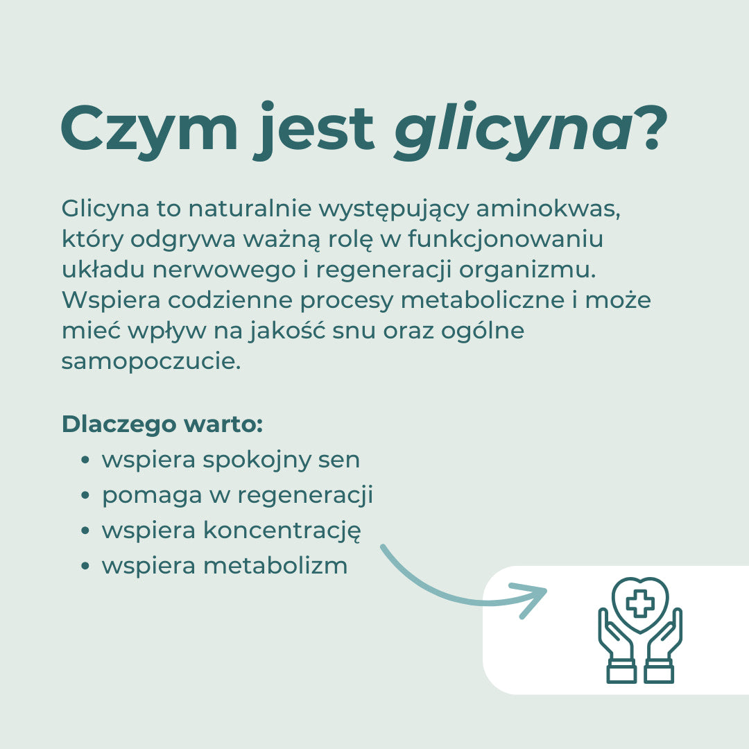 Glicyna co to jest aminokwas działanie glicyny w organizmie