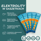 Elektrolity w saszetkach Naturecan z sodem, potasem, magnezem i dodatkiem wody kokosowej