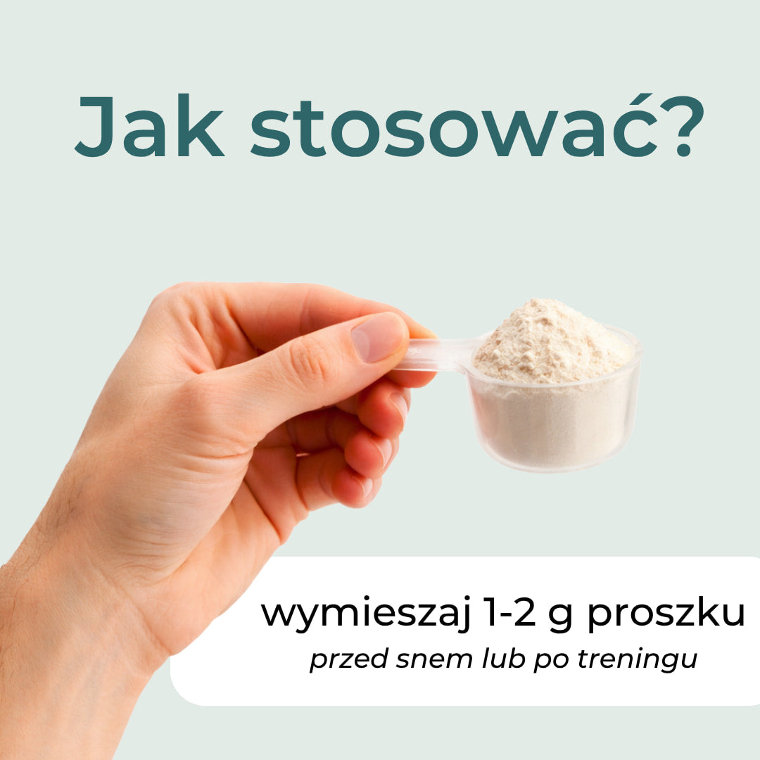 Glicyna regeneracja mięśni wydolność sportowa suplementacja