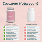 Kwas hialuronowy Naturecan – 400 mg, cynk, wegańskie kapsułki i niezależne testy jakości