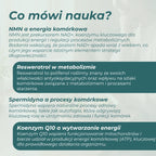 Longevity Mix – składniki jak NMN, resweratrol i Q10 a metabolizm i energia komórkowa