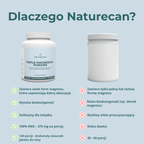 Porównanie potrójnego magnezu Naturecan z innymi suplementami magnezu – skład, biodostępność i liczba porcji