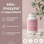 Inozytol 1000 mg – jednoskładnikowa wegańska formuła bez zbędnych dodatków