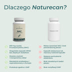 Porównanie NAC Naturecan 600 mg z innymi suplementami NAC
