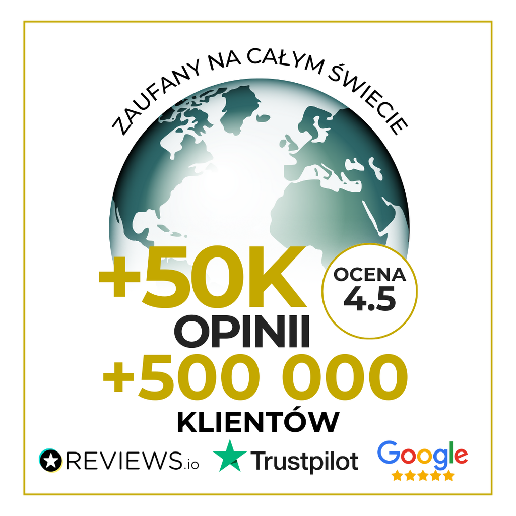 Zaufanie klientów do Naturecan – ponad 50 tysięcy opinii i 4,5 gwiazdki oceny