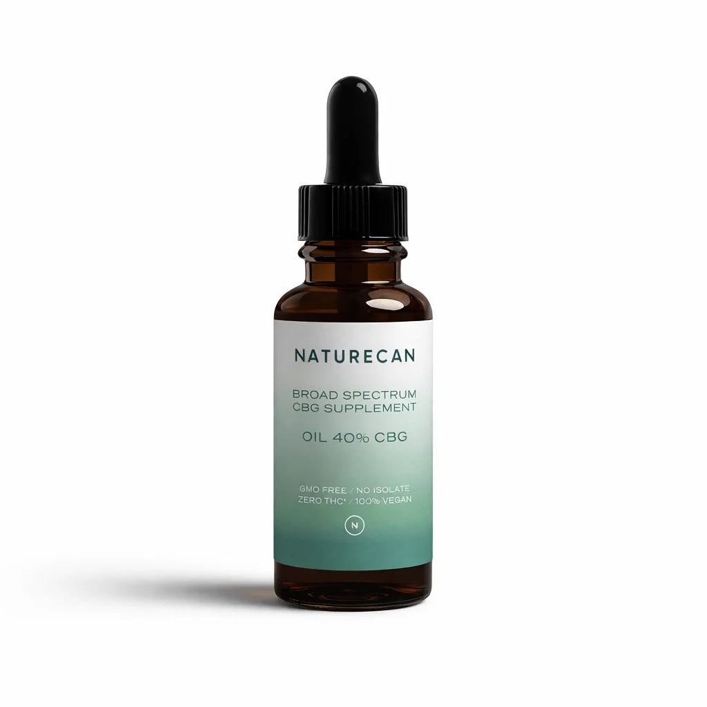 Olejek CBG 40% Naturecan – 4000 mg kannabigerolu w butelce 10 ml