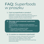 faq superfoods w proszku czym są i jak stosować