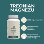 Treonian magnezu Magtein w kapsułkach – suplement diety Naturecan wspierający pracę mózgu