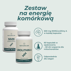 NMN i Urolityna A – zestaw wspierający mitochondria i energię komórkową